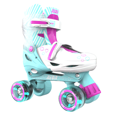Role 2 in 1 Neon Combo Skates Combo Skates marime 34-37 Teal Pink - quad