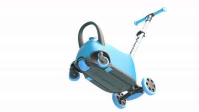 Trotineta 5-in-1 Yvolution Y Glider Luna Blue