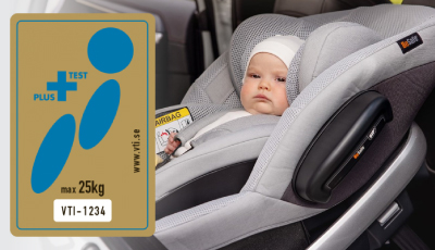 Scaun auto BeSafe Stretch B Cloud Melange - test PLUS