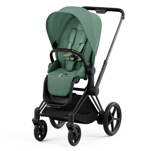 Cybex e-Priam Leaf Green Matt black