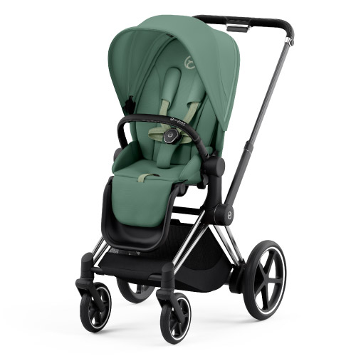 Cybex e-Priam Leaf Green chrome black