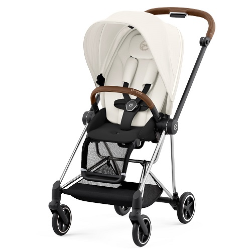 Cybex Mios Off White chrome brown