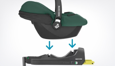Scoica auto Maxi-Cosi CabrioFix i-Size Essential Graphite - Instalare intuitiva si versatila