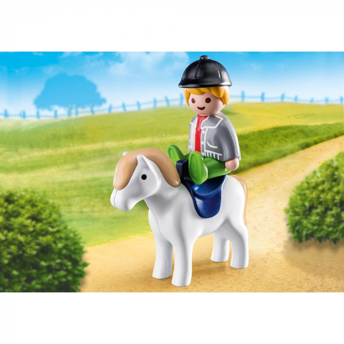 1.2.3 Baietel Cu Ponei Playmobil [2]