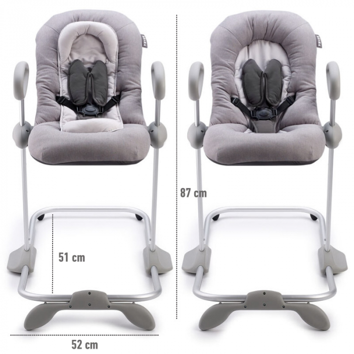 Balansoar Beaba Up&Down III Heather Grey-Resigilat [2]