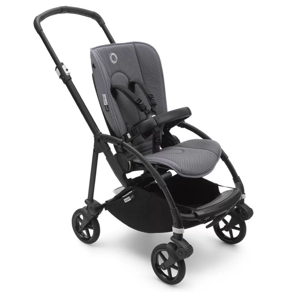 Carucior Bugaboo personalizat Bee 6 Mineral Black Grey