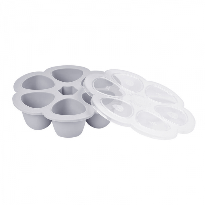 Recipient ermetic silicon multiportii 6x150 ml Beaba Light Mist - Resigilat [3]