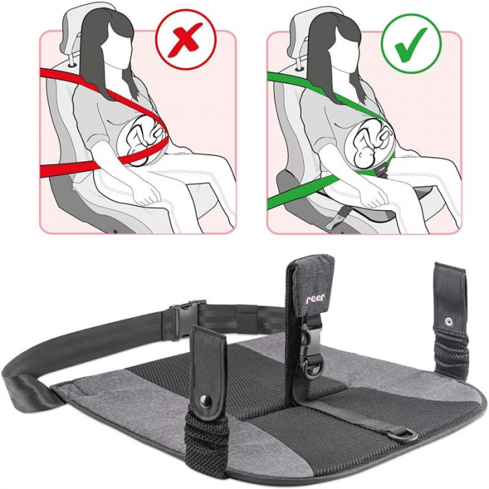 Adaptor centura de siguranta auto pentru gravide Reer MommyLine [2]