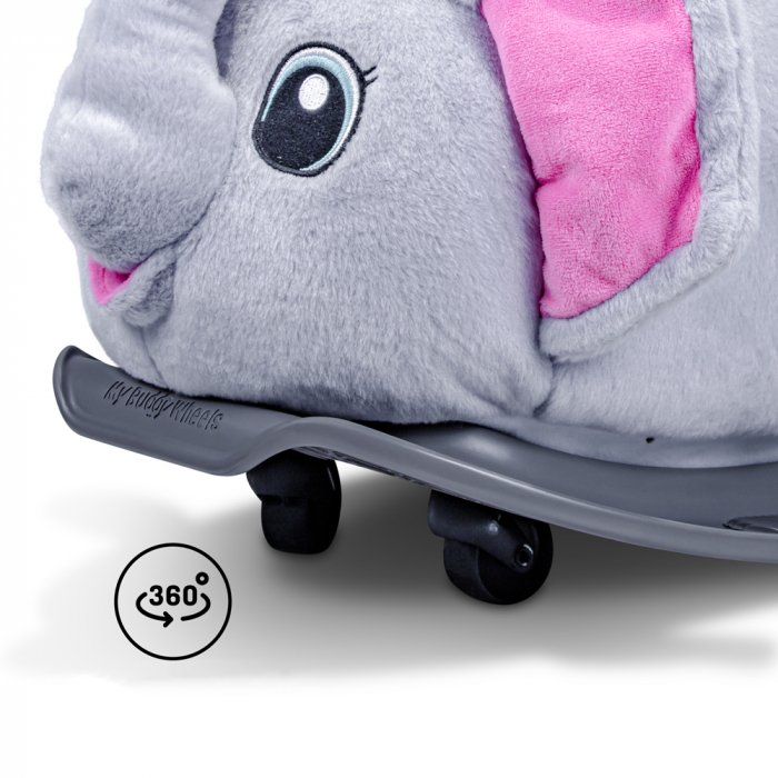 Balansoar cu roti My Buddy Wheels Elefant-Resigilat [3]
