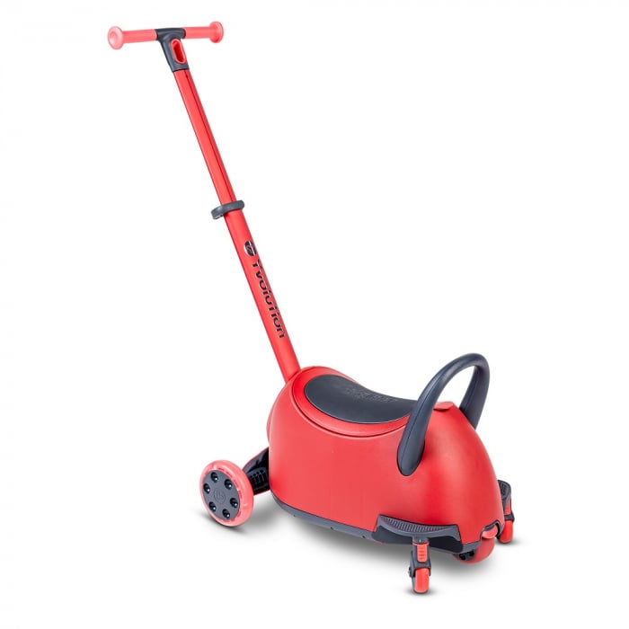 Trotineta 5-in-1 Yvolution Y Glider Luna Red - Resigilat