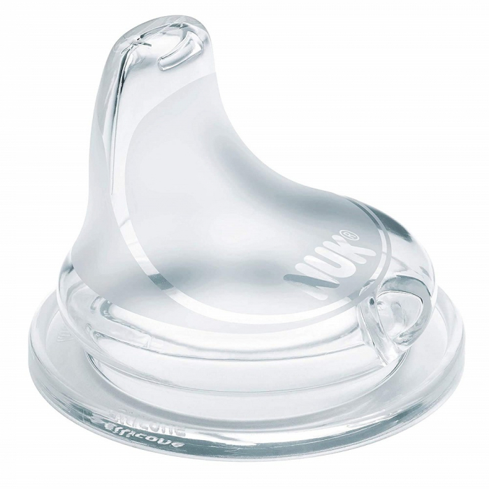 Cana Nuk Active 300 ml cu adaptor silicon de la 12 luni Roz [2]