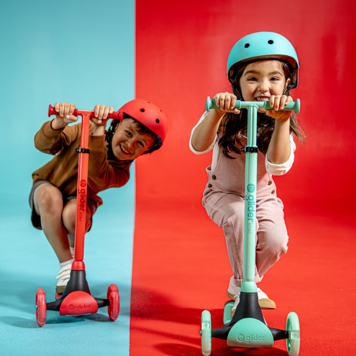 Trotineta cu 3 roti Yvolution Y Glider Kiwi Red [7]