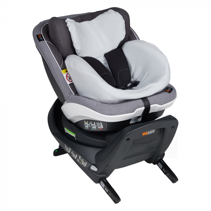Husa scaun auto copii iZi Twist B/ iZi Turn B/ iZi Stretch B Baby Shell Glaciar Grey [2]