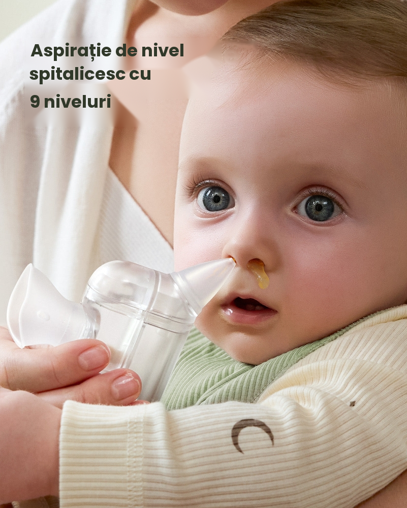 Aspirator nazal electric Momcozy BreezyClear Pro 2 in 1, spray si aspirare [8]