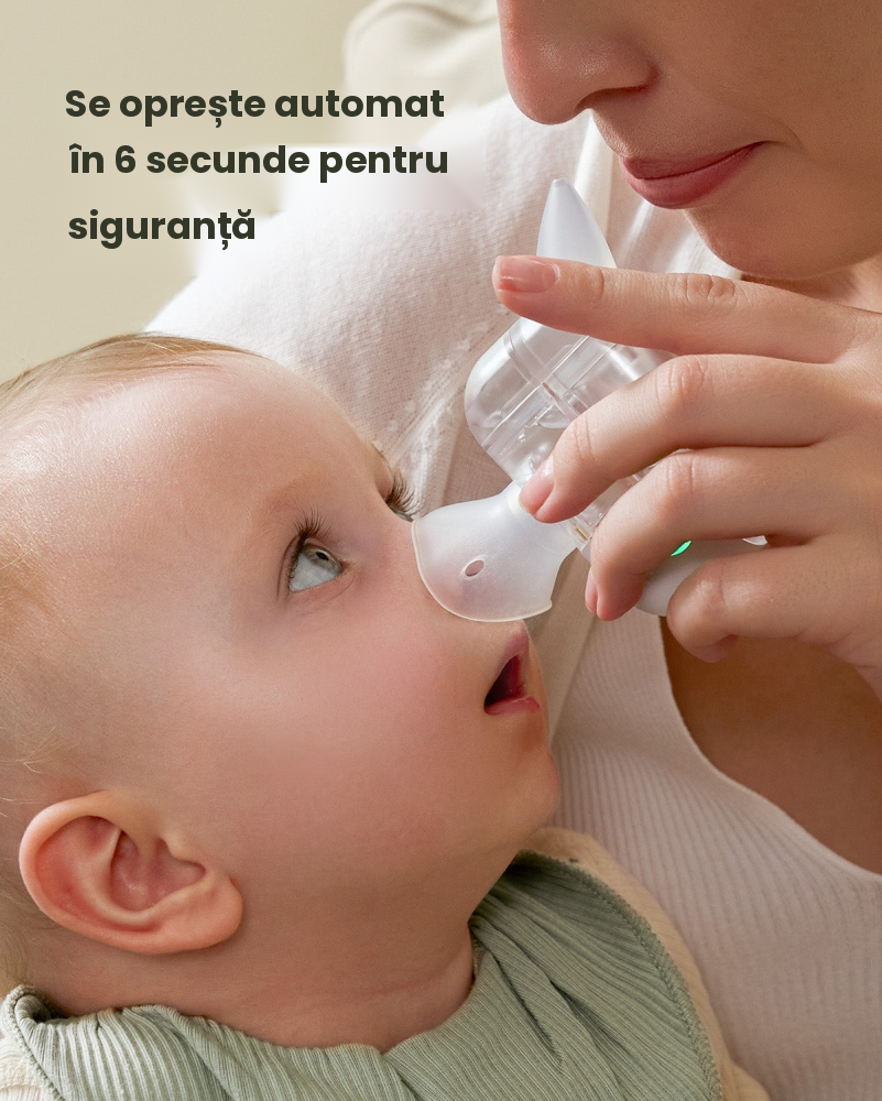 Aspirator nazal electric Momcozy BreezyClear Pro 2 in 1, spray si aspirare [7]
