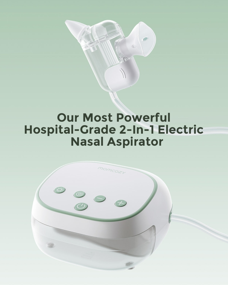 Aspirator nazal electric Momcozy BreezyClear Pro 2 in 1, spray si aspirare [4]