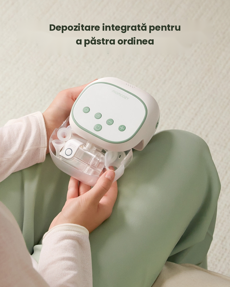 Aspirator nazal electric Momcozy BreezyClear Pro 2 in 1, spray si aspirare [5]
