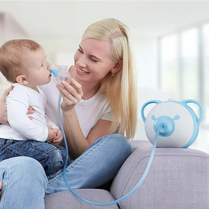 Aspirator nazal electric Nosiboo Pro Albastru - Resigilat [6]