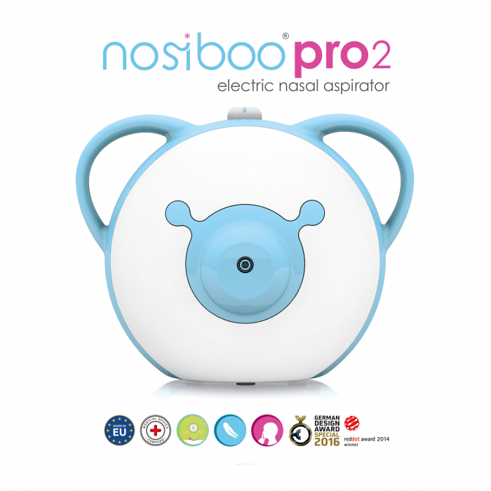 Aspirator nazal electric Nosiboo Pro2 Albastru [3]