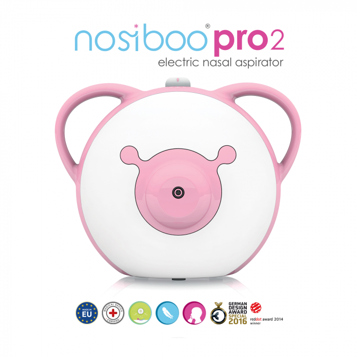 Aspirator nazal electric Nosiboo Pro2 Roz [3]