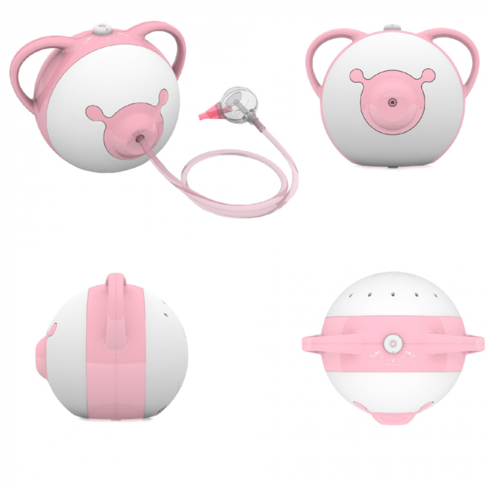 Aspirator nazal electric Nosiboo Pro2 Roz [2]