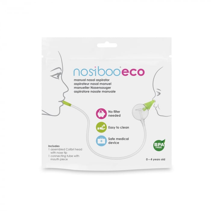 Aspirator nazal manual Nosiboo Eco verde [4]