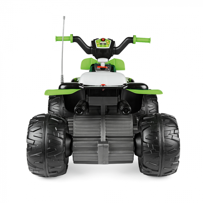 ATV Peg Perego Corral T-Rex, 330W, 12V, 3 ani +, Verde/ Negru [8]