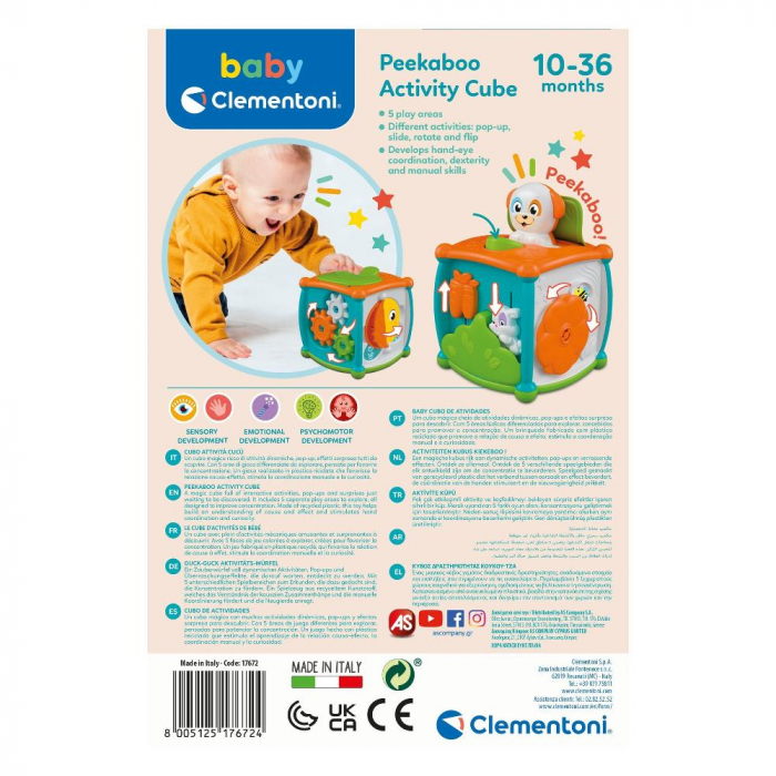 Baby Clementoni - Cub Cu Activitati [3]
