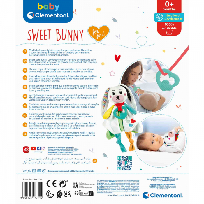 Baby Clementoni - Iepuras Paturica [4]