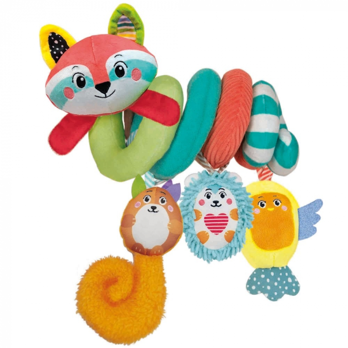 Baby Clementoni - Jucarie De Plus Spirala Cu Animalute [2]