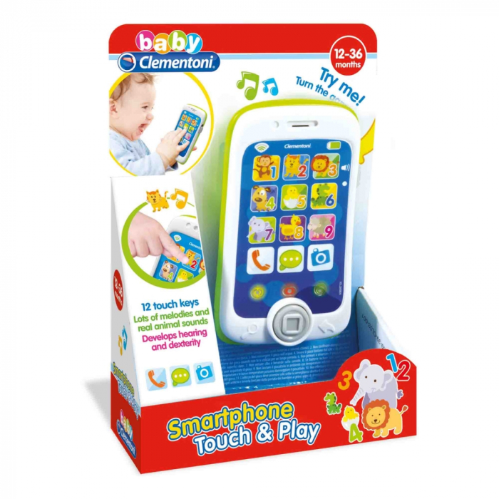 Baby Clementoni - Jucarie Smartphone Interactiv