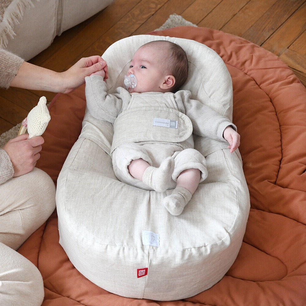 Baby nest ergonomic Red Castle Cocoonababy 10° 0-3 luni Linen Natural [2]