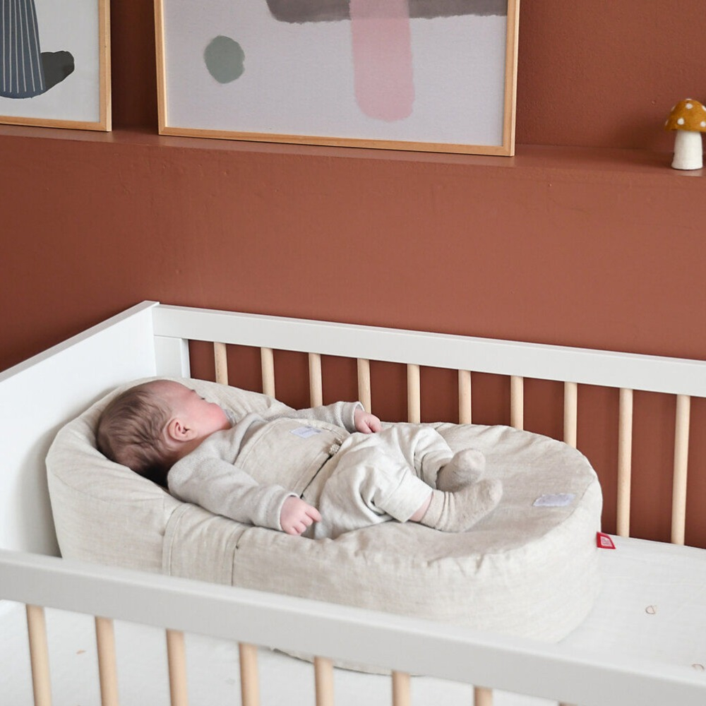 Baby nest ergonomic Red Castle Cocoonababy 10° 0-3 luni Linen Natural [5]