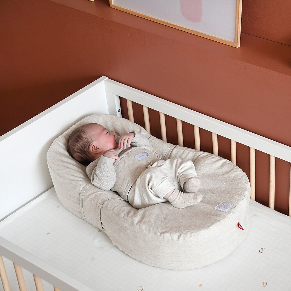 Baby nest ergonomic Red Castle Cocoonababy 10° 0-3 luni Linen Natural [6]
