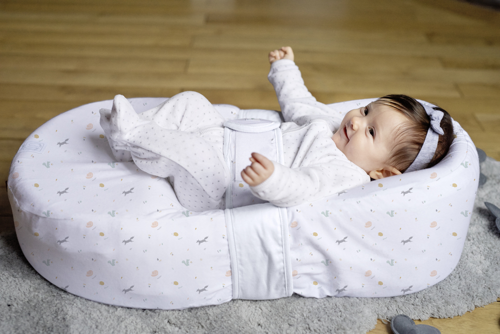Baby nest ergonomic Red Castle Cocoonababy 10° Happy fox [2]