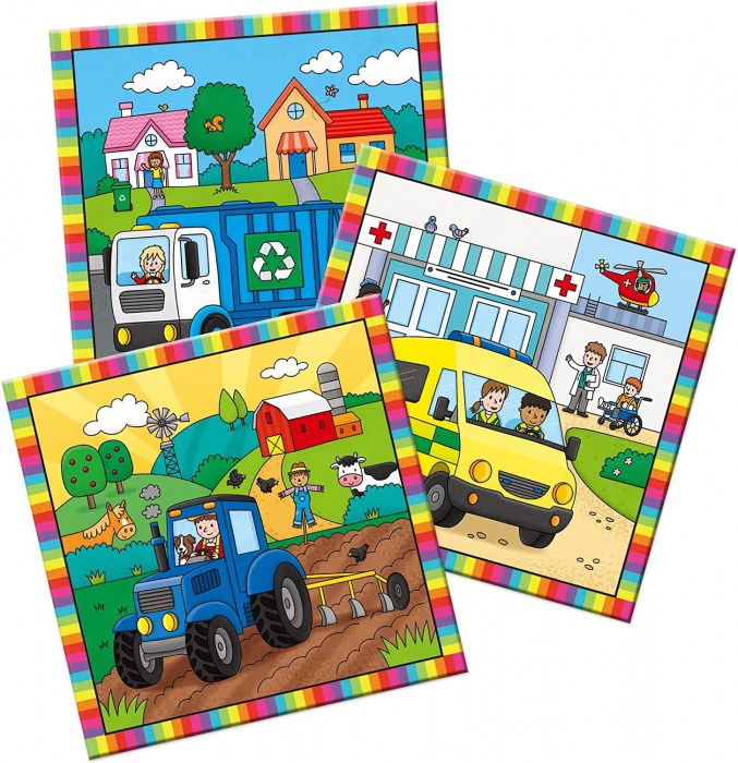 Baby Water Magic: Carte de colorat Vehicule [2]