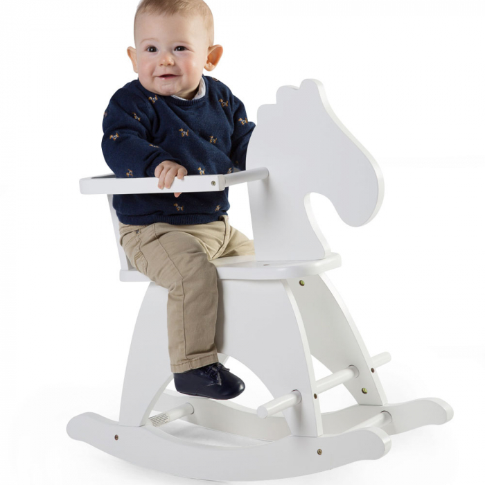 Balansoar Childhome Calut, MDF Alb-Resigilat [3]