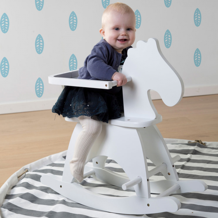 Balansoar Childhome Calut, MDF Alb-Resigilat [4]