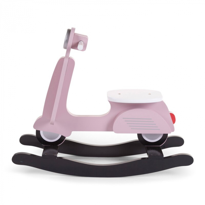 Balansoar Childhome Scooter, MDF Roz [3]