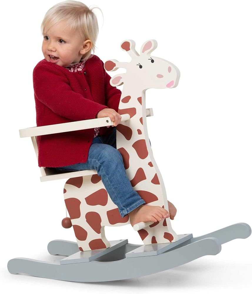 Balansoar din lemn Childhome 12 - 30 luni, Girafa [2]