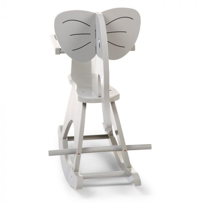 Balansoar din lemn Childhome 65x36x61 cm, Elefant [3]