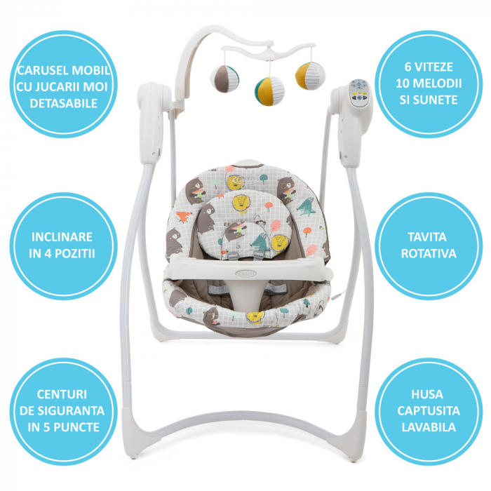 Balansoar Graco Lovin Hug Bear Tales [5]