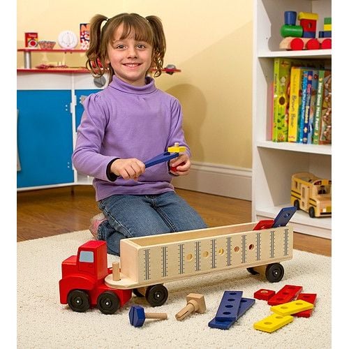 Banc de lucru mobil Camion cu unelte Melissa and Doug [2]