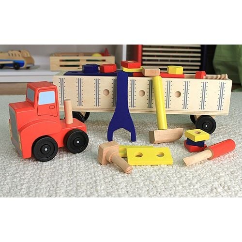Banc de lucru mobil Camion cu unelte Melissa and Doug [3]