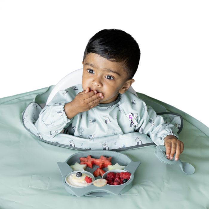 Baveta cu maneci lungi Tidy Tot Bufnite [2]