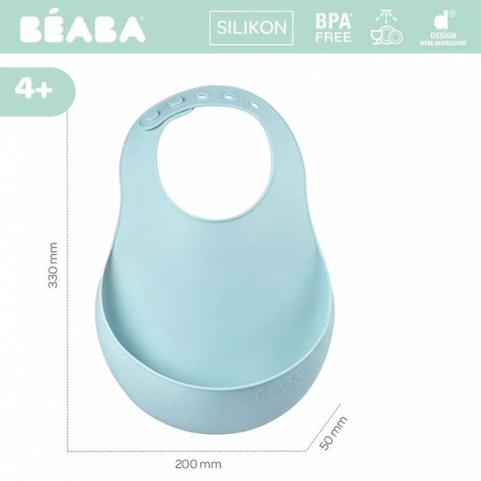 Baveta silicon Beaba Airy Green [2]