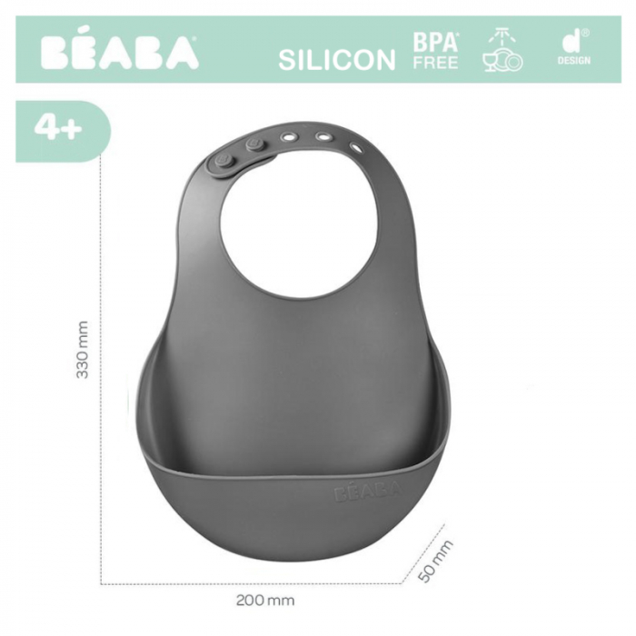 Baveta silicon Beaba Mineral [3]