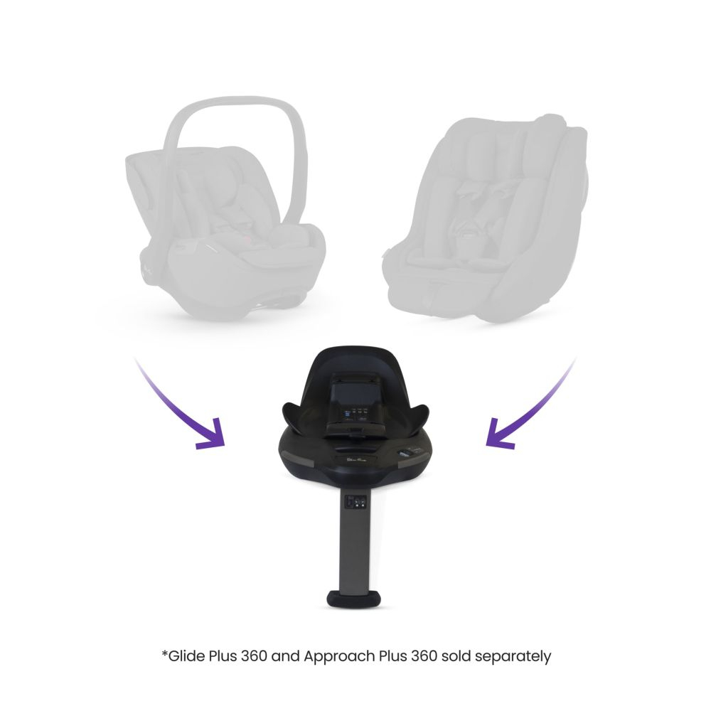 Baza Isofix Plus rotativa 360 pentru scaun auto Silver Cross [2]