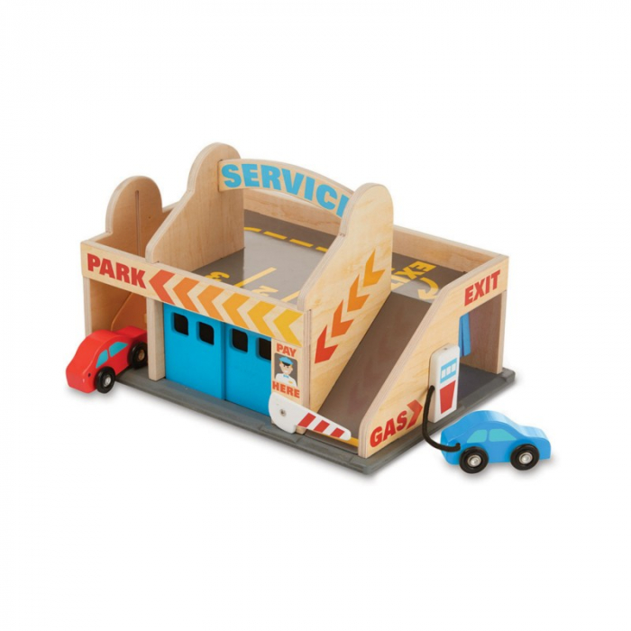 Benzinarie cu garaj Melissa and Doug [2]