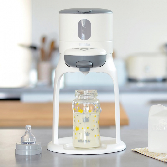 Bib'Expresso Beaba White Grey-Resigilat [2]